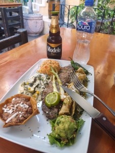 food plate mexico