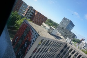 Hotel view in Amsterdam